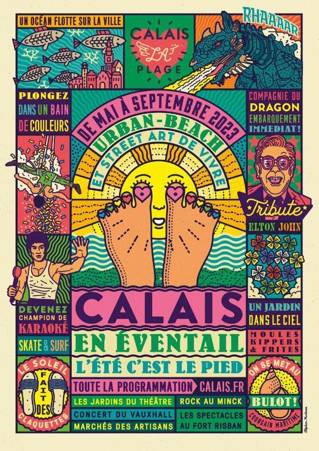 Le Familial Apartman Calais Kültér fotó